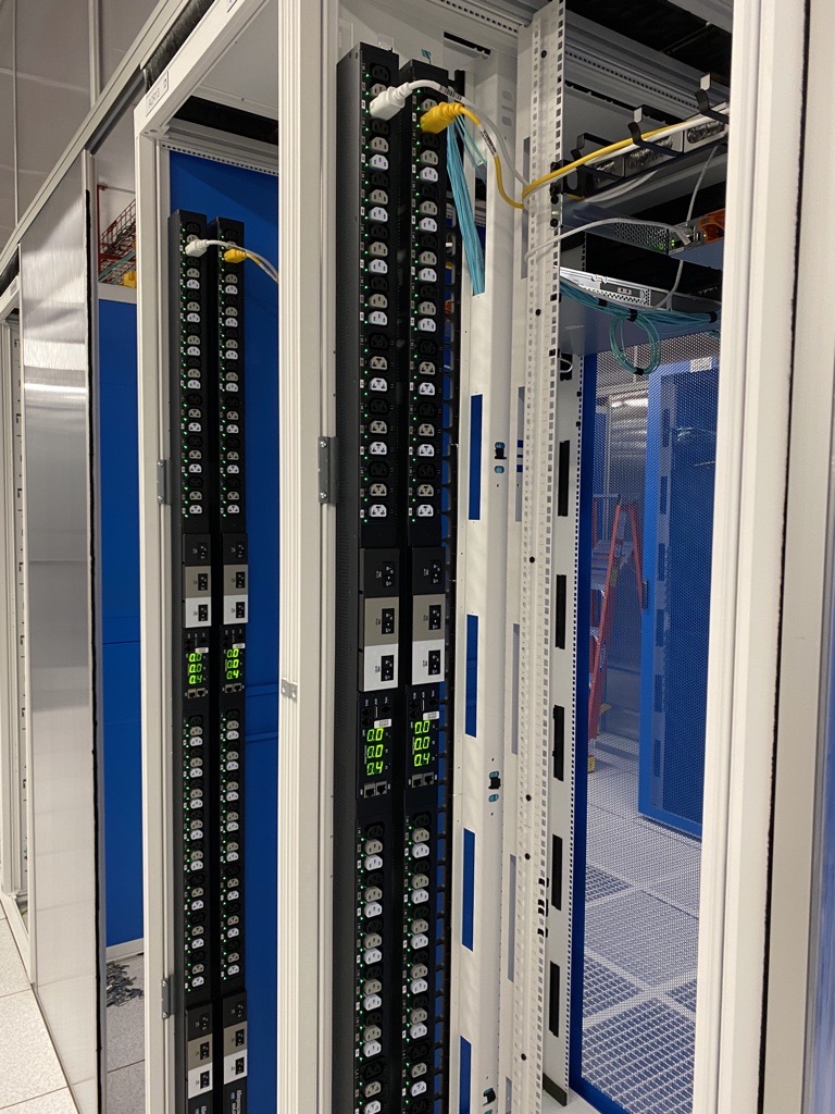 Nexpand Server cabinets from Minkels and rack PDUs from Server Technology